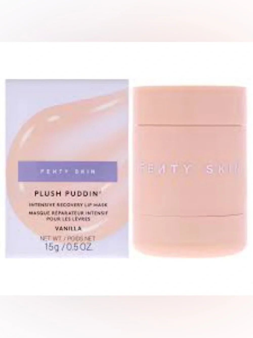 Fenty Skin Plush Puddin' Intensive Recovery Lip Mask - Vanilla